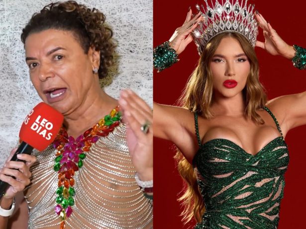 David Brazil exalta dedicação de Virginia em sua estreia como rainha da Grande Rio