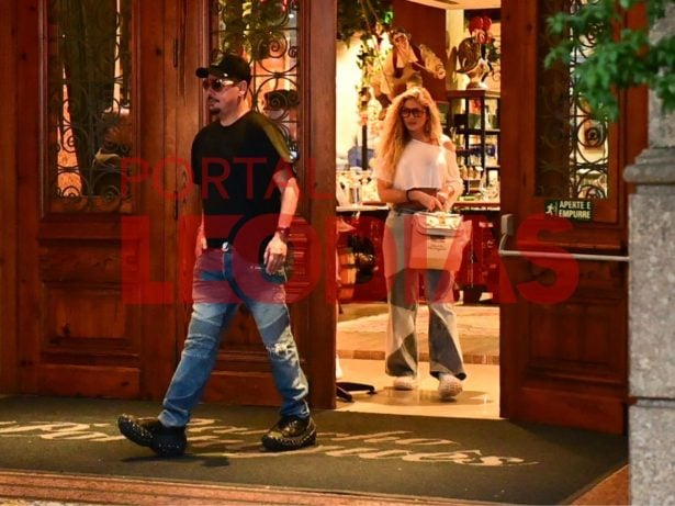 Lívia Andrade é vista saindo de restaurante com Marcos Araújo após rumores de término