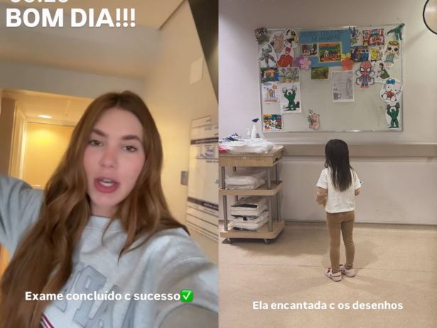 Maria Alice, filha de Virginia e Zé Felipe, recebe alta após internação em SP