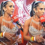 Mulher Melão abre as portas de camarote e defende igualdade entre Musas do Salgueiro