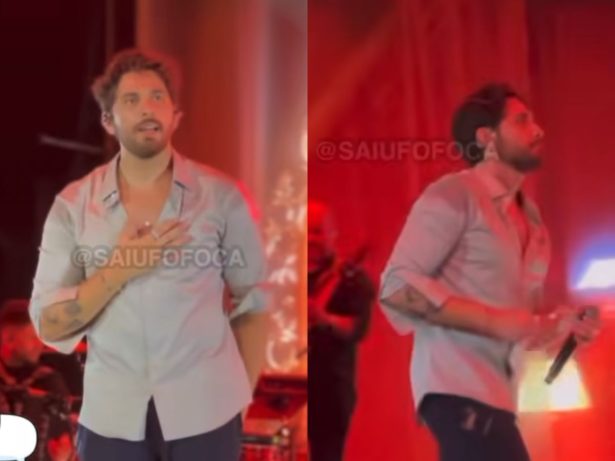 Gustavo Mioto deixa palco durante música gravada com Ana Castela e fãs reagem nas redes