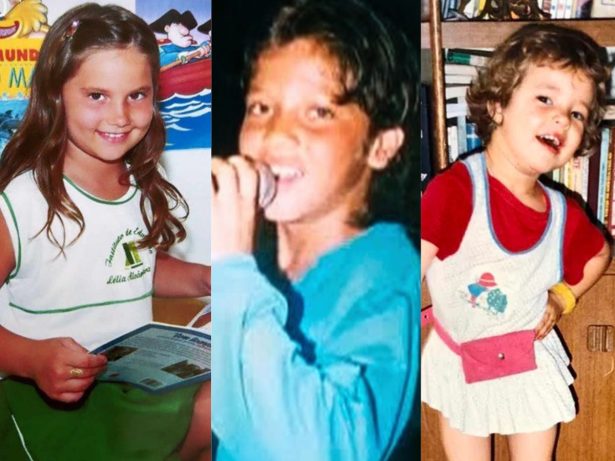 Reconhece? Veja fotos das maiores celebridades do Brasil quando crianças