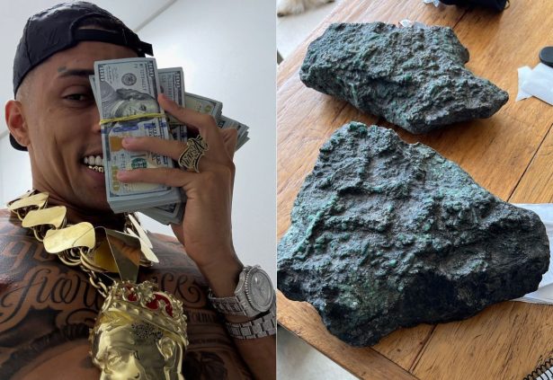 PF envia para perícia esmeraldas avaliadas em mais de R$ 1,7 bi encontradas na casa de Buzeira