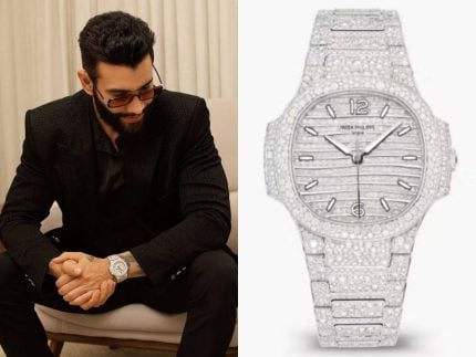 Gusttavo Lima ostenta relógio de diamantes avaliado em quase R$ 3 milhões