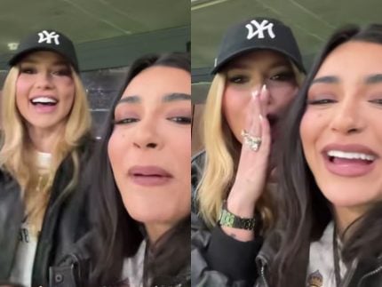 “Aqui é pé quente”: Virginia e Duda Freire comemoram a vitória do Real Madrid