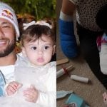 Helena, filha de Neymar Jr. se recupera após acidente