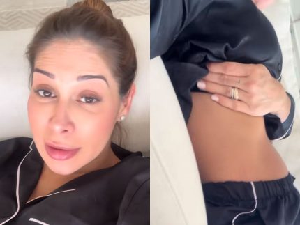 Maíra Cardi revela que já perdeu 9kg após o parto de Eloah: “Emagreci rápido”