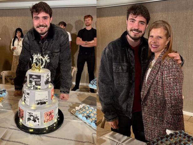 João Augusto, filho de Gugu, celebra 24 anos com festa intimista ao lado da mãe