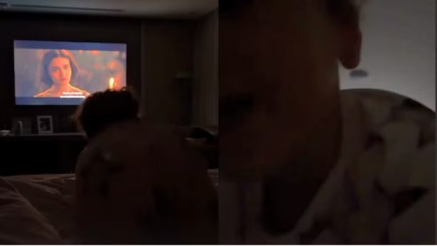 Neymar compartilha “farra” da filha Mavie antes de dormir e brinca: “Bem calminha”
