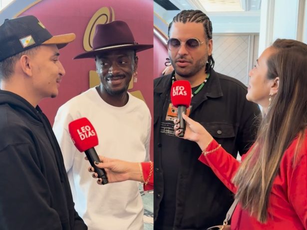 João Gomes, Jota.pê e Mestrinho curtem Las Vegas antes do Grammy e brincam sobre dívidas