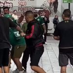 Torcida de Flamengo e Palmeiras entra em confronto em Lima às vésperas da final da Libertadores