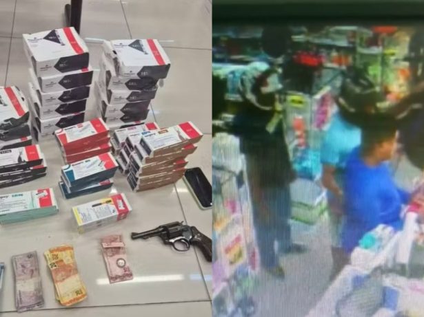 Homem é preso após roubar 42 canetas emagrecedoras e fazer funcionários de farmácia reféns na BA