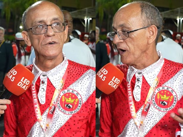 Mestre Ciça se emociona com homenagem e comenta retorno de Juliana Paes à Viradouro