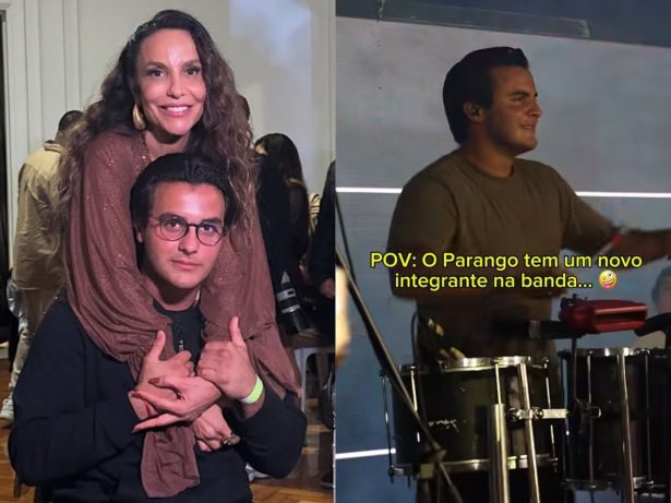 Ivete Sangalo vibra com talento do filho Marcelo após vídeo com a Banda Parangolé