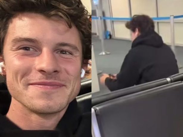 Aparição de Shawn Mendes em aeroporto reacende rumores com Marquezine e retorno ao Brasil