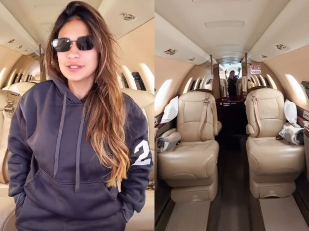 Simone Mendes exibe detalhes de seu avião de R$ 30 milhões e anuncia transformação