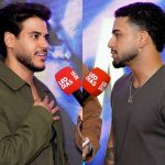 Danilo e Davi celebram vitória no Prêmio Multishow durante gravação de DVD em SP