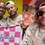 Neymar Jr. prestigia show de Thiaguinho e curte “Tardezinha” ao lado de Davi Lucca