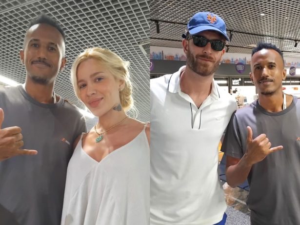 “Sósia” de Éder Militão viraliza após encontro com Karoline Lima e Léo Pereira