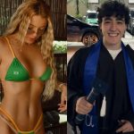 Mãe de Enzo Rabelo, de 17 anos, aprova namoro do filho com influenciadora de 27