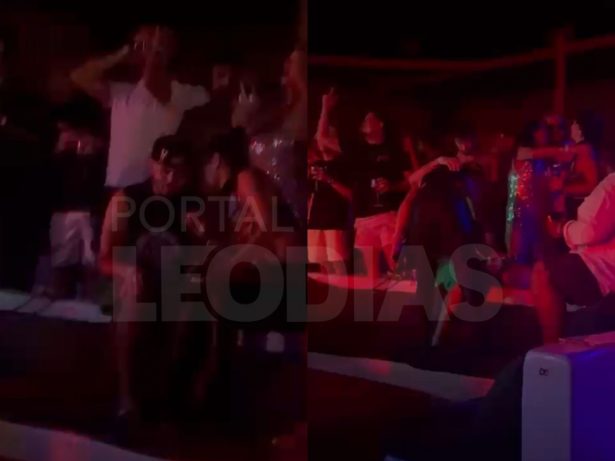 Zé Felipe é flagrado conversando ao pé do ouvido com mulher em balada de Jericoacoara