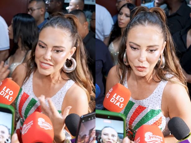 Rainha de honra da Grande Rio, Paolla Oliveira fala sobre possível desfile na Sapucaí