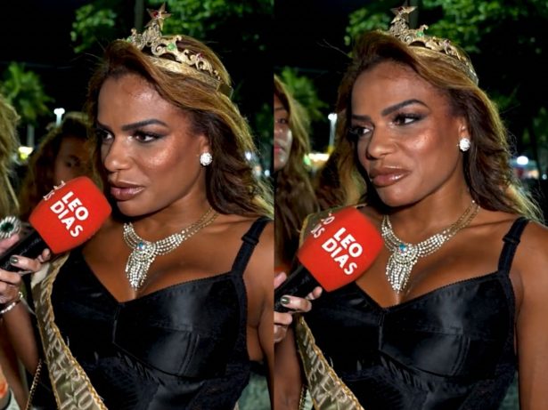 Quitéria Chagas celebra legado da 1ª rainha do Carnaval no Baile da Vogue: “Muito forte”