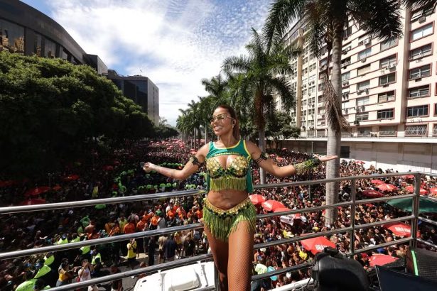 Ludmilla reúne mais de 1 milhão de pessoas em bloco ao som dos “Ritmos do Brasil” no Rio