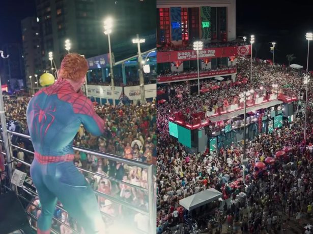 Papazoni aposta em “Homem Aranha” e percorre três estados no Carnaval 2026