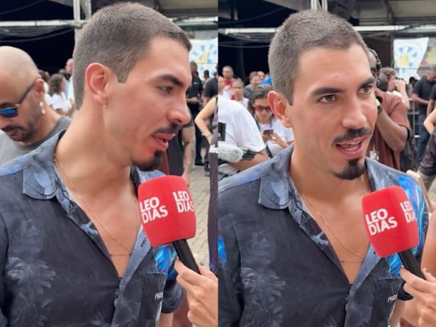 “Carnaval está em alta”: Gabriel David celebra momento da folia dentro e fora da Sapucaí