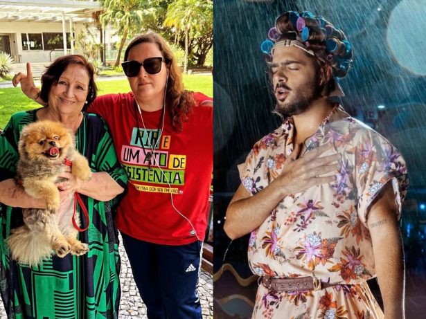 Dona Déa e Ju Amaral reagem a homenagem de Pedro Sampaio a Paulo Gustavo no Carnaval