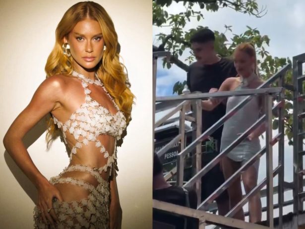 Marina Ruy Barbosa se diverte com vídeo cambaleando em trio no Carnaval: “Fui gongada”