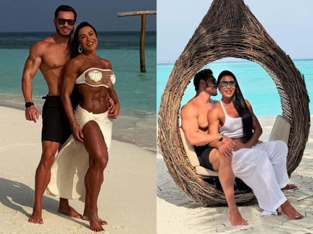 Gracyanne Barbosa ganha viagem surpresa do namorado para as Maldivas: “Encantada”