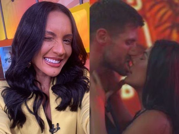 Maxiane reage ao beijo entre Marciele e Jonas no “BBB26”: “Homem está aí pra isso”