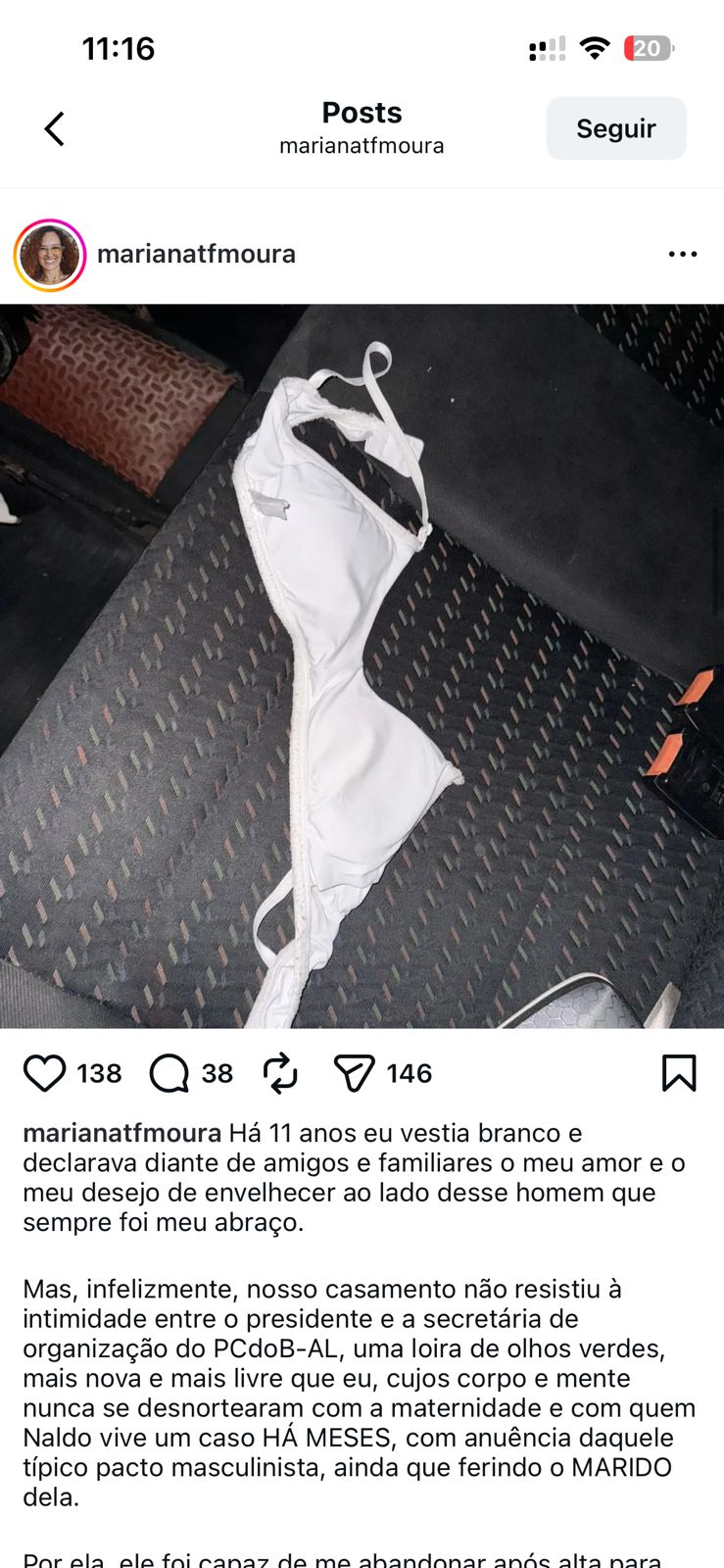 Foto: Reprodução/Instagram Foto: Reprodução/Instagram