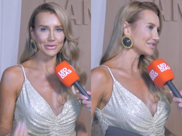 Ana Paula Siebert celebra parceria e conexão com a Lança Perfume em desfile em SC