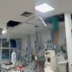 Paciente tenta fugir pelo duto de ventilação de hospital e despenca do teto em CTI no RJ