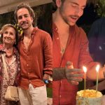 Thales Bretas celebra aniversário ao lado de Dona Déa e dos filhos com Paulo Gustavo