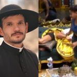Padre Patrick reage ao pum de Milena na cara de Jonas: “Perderia minha salvação”