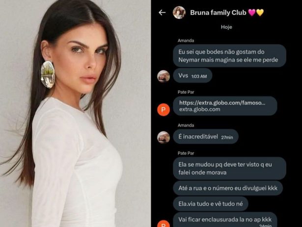 Grupo “Bruna Family Club” coordena ataques e vaza endereço de Amanda Kimberlly