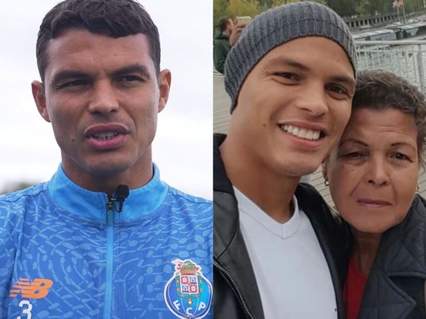 Thiago Silva lamenta ausência da mãe em marco da carreira: “Viu 999 jogos”