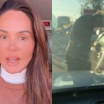 Após batida em carro, Isabele Benito é alvo de agressão e expõe motorista violento