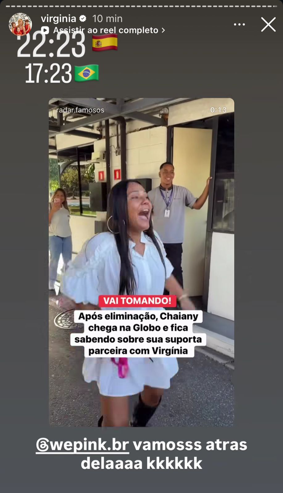 Crédito: Reprodução Instagram