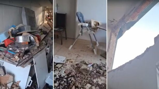 Moradora detalha destruição em apartamento atingido por avião em BH: “Deus que nos tirou de lá”