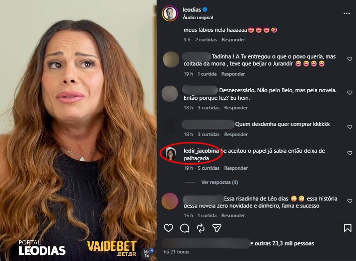 Reprodução: Instagram/@leodias Reprodução: Instagram/@leodias