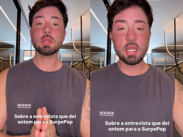 Rico se pronuncia após bate-boca com modelo plus size: “Sinceridade virou crime”