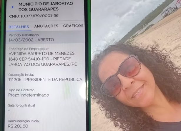 Mulher descobre que é registrada como presidente da República há 24 anos ao procurar emprego