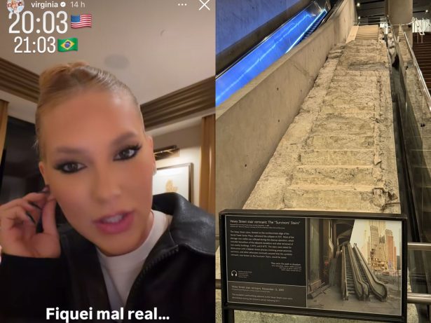 Virginia abandona visita ao Memorial do 11 de Setembro após passar mal: “Energia pesada”
