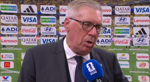Ancelotti explica por que não colocou Neymar em campo no 2º tempo
