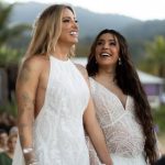 Lauana Prado celebra um mês de casamento com Tati Dias e se declara: “Do nosso jeitinho”